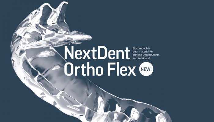 NextDent Ortho Flex Biocompatible Clear Material for Dental 3D Printing
